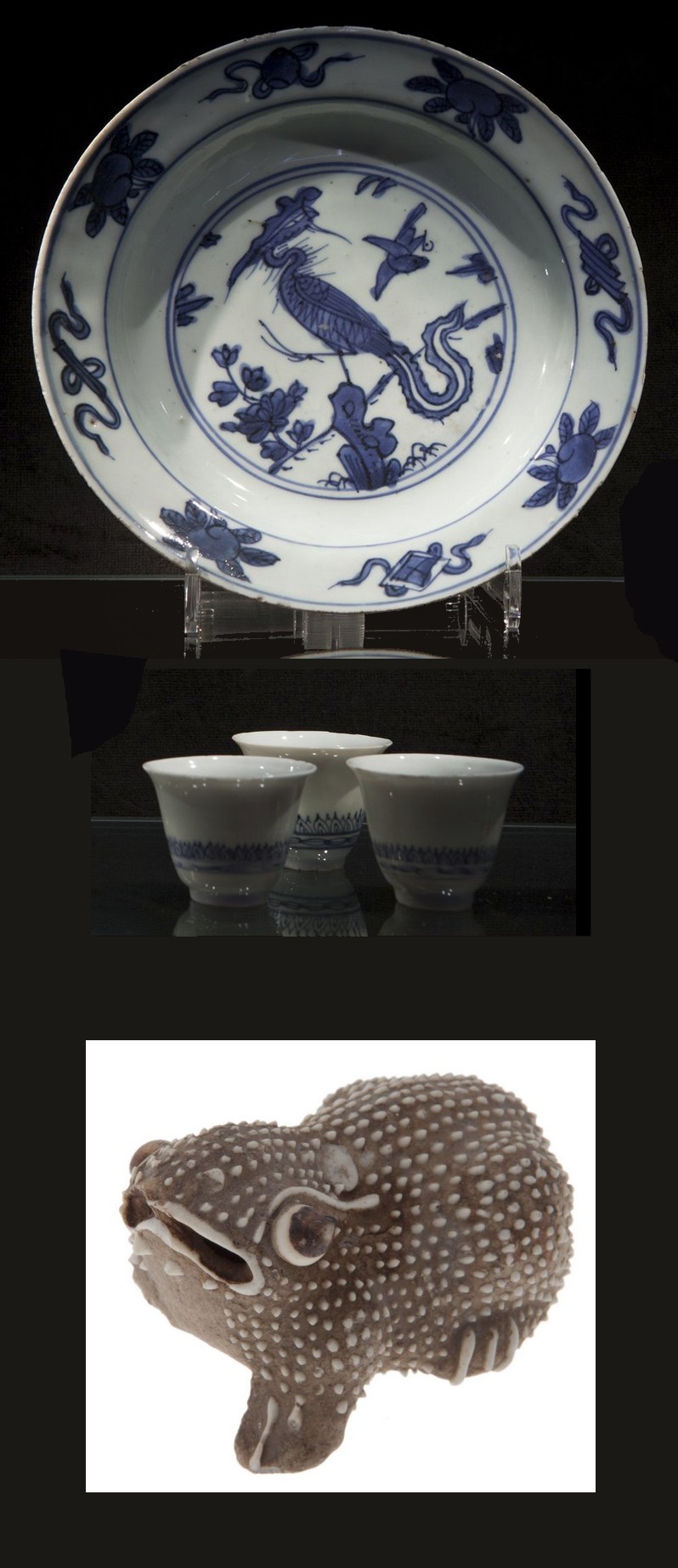 Chinese porcelain in the Hainhofer Art Cabinet
