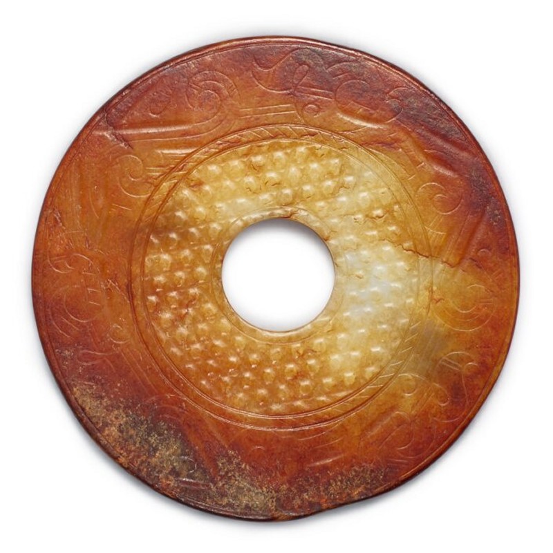 Bi disc, Han dynasty