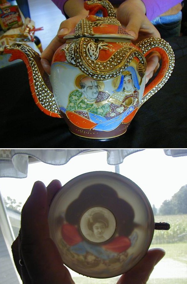 Dragon tea set has interesting form, history