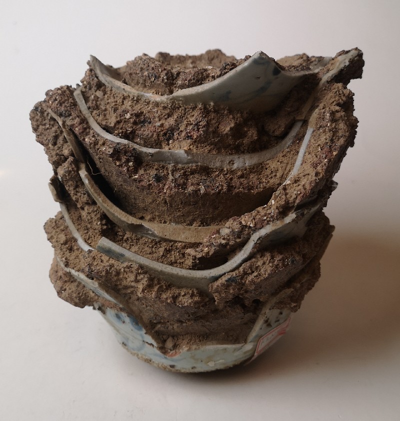 Jingdezhen Ming dynasty kiln waster