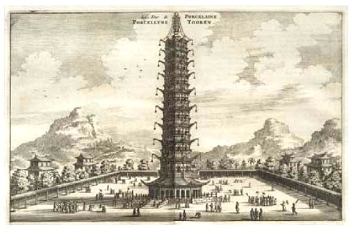 Porcelain tower - pagoda