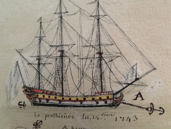 The Prince de Conty Shipwreck 1746