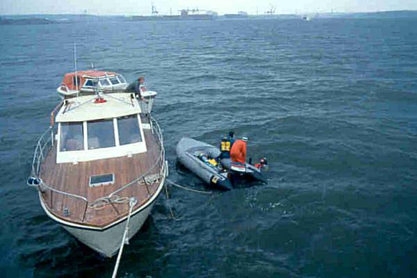 Håkans boat 1986