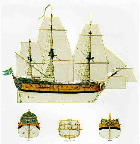 General Hull and Rigging plan