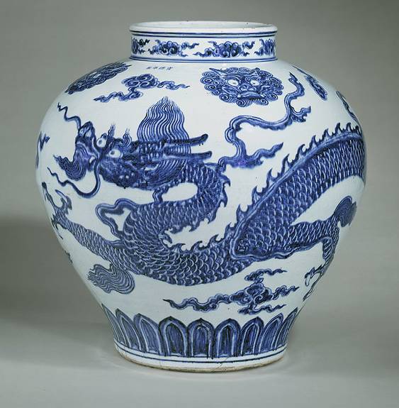 Jar, Ming dynasty, Xuande mark and period (1426–1435)