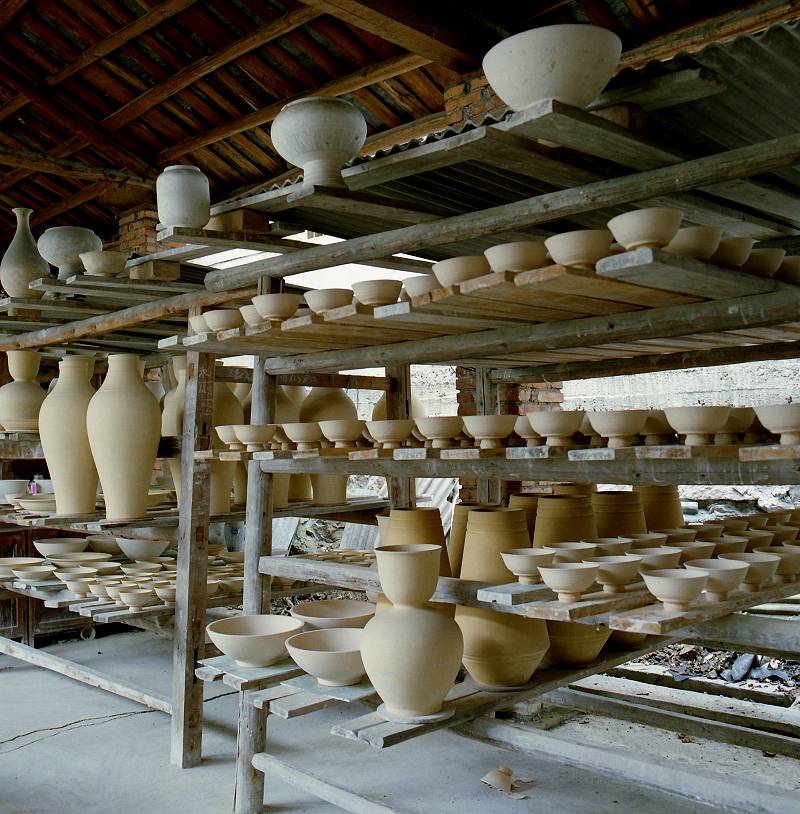 Porcelain drying racks