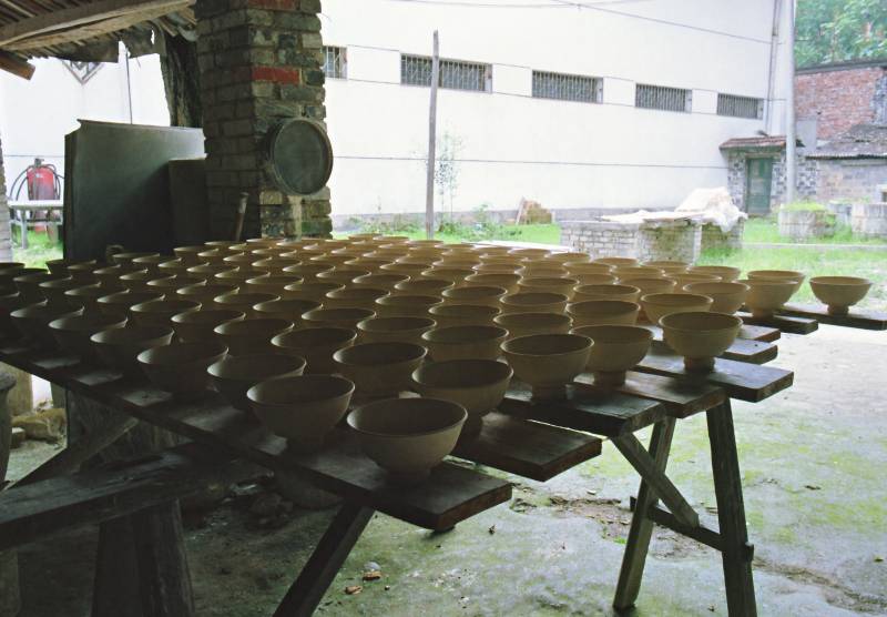 Bowls drying
